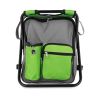 Camco Camping Stool Backpack Cooler - Green