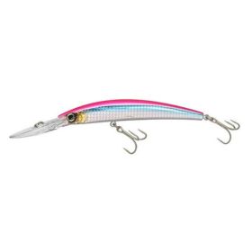 Yo-Zuri Crystal Minnow Deep Diver 130mm 5.25in Fluoro Pink